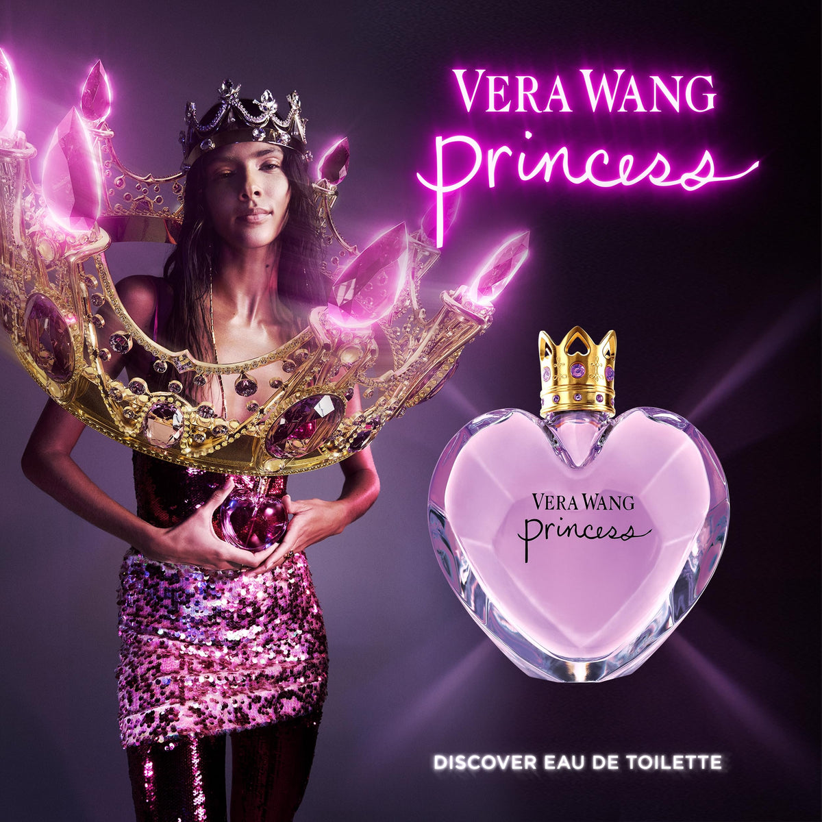 Vera Wang Princess by Vera Wang, Eau De Toilette Perfume for Women, 3.4 Fl Ounce |