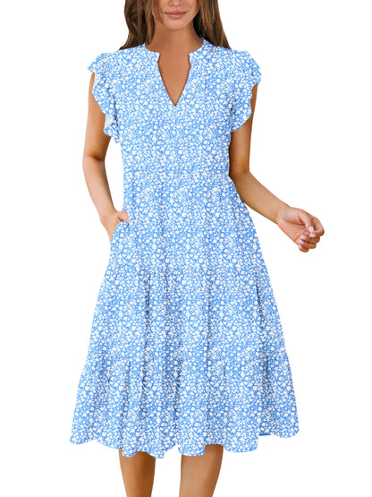 Blue Casual Dresses - Women&