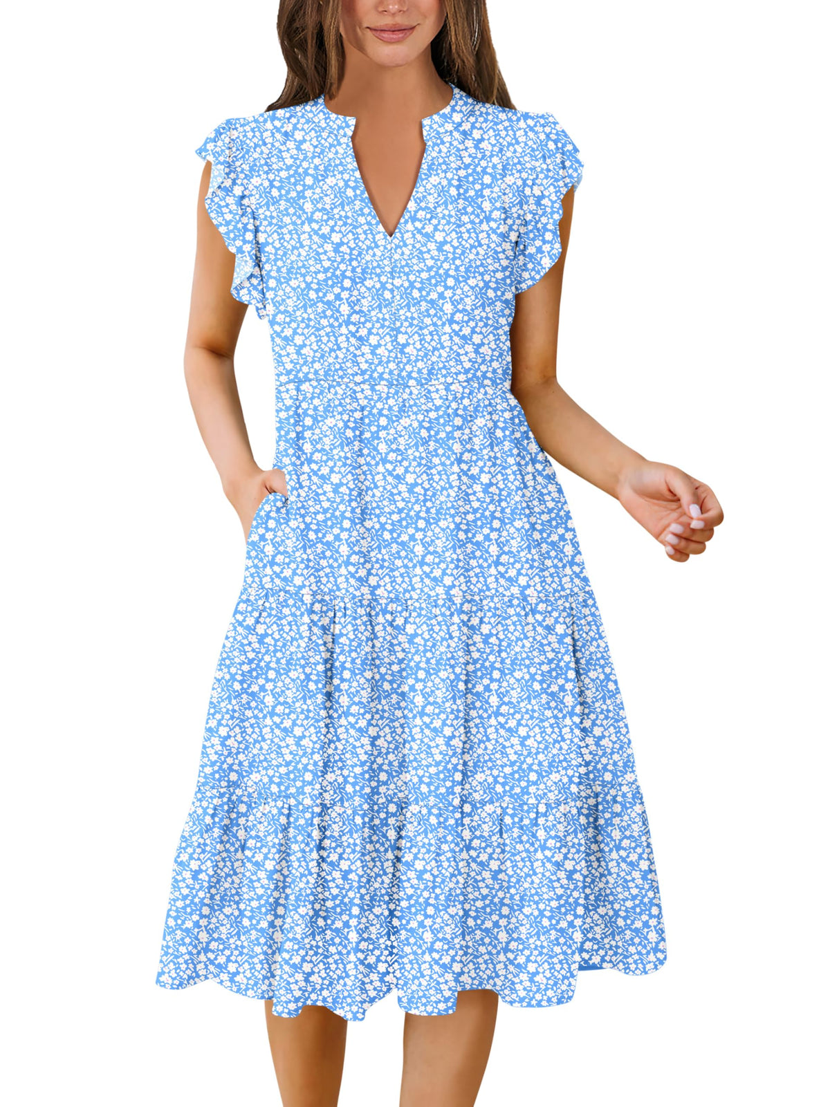 Blue Casual Dresses - Women&
