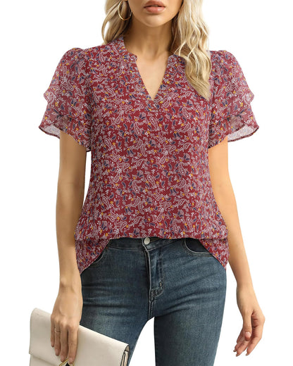 Polyester Blouses - Women&