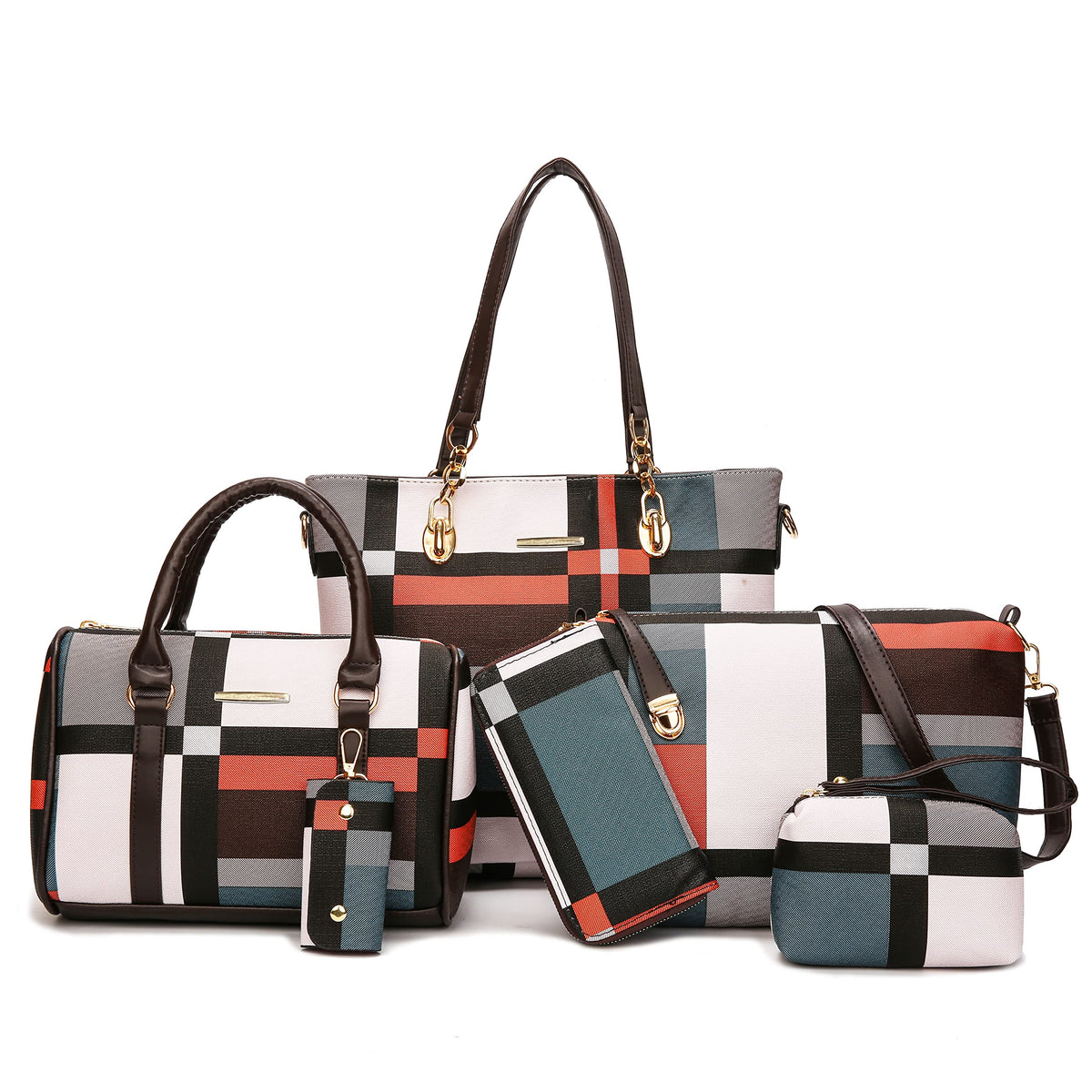 2E-youth Designer Purses and Handbags for Women Satchel Shoulder Bag Tote Top Handle Bag