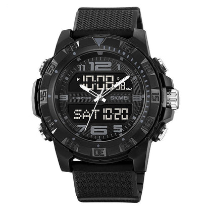 Dual Display Multifunctional Waterproof Electronic Watch Outdoor Sports