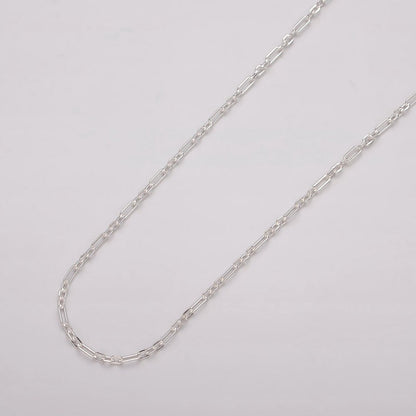 925 Sterling Silver Chain by the Yard- 1.5mm Figaro Chain - Thin Delicate Silver Chain Wholesale Chain ROLL-1482 Clearance Pricing