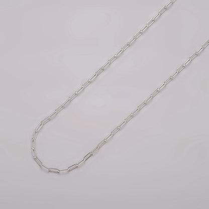 OS 925 Sterling Silver Chain by the Yard- 1.7mm Cable Chain - Thin Delicate Silver Chain Wholesale Chain for Jewelry Making ROLL-1481 Clearance Pricing