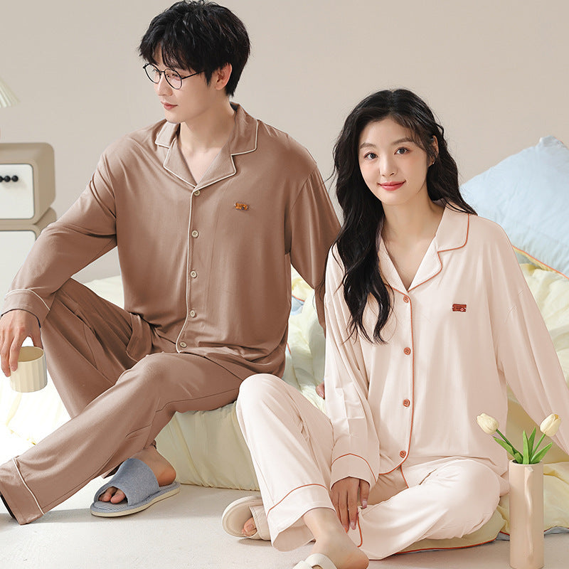 Spring Summer Cardigan Cool Home Wear Men&