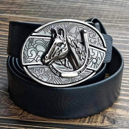 Smooth Buckle For Self-defense Trendy Punk-style Belt Buckle With A Distinctive Look