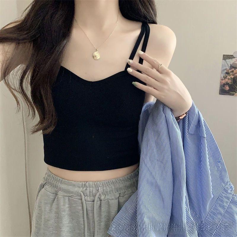 Fashionable Womens Camisole With Built-in Padding