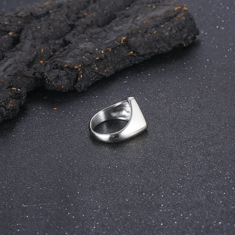 Fashion Triangle Stainless Steel Men&