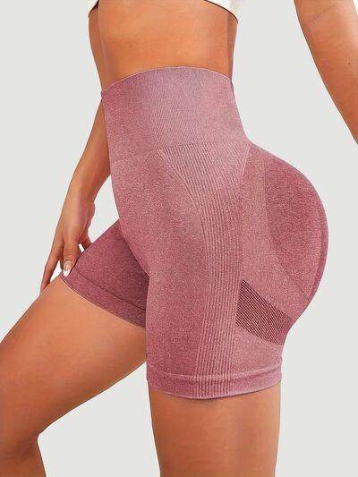 High Waist Active Shorts for Women with Stretchy Comfort