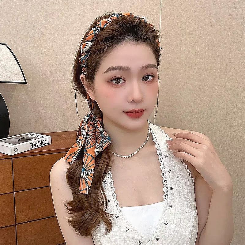 Bow Braided Hair Band For Women