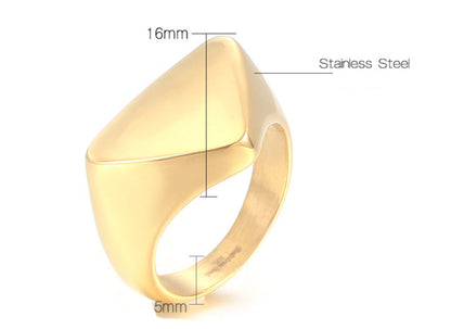 Fashion Triangle Stainless Steel Men&