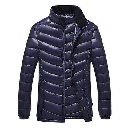Plus-size Mid-length Down Jacket For Young And Middle-aged Men
