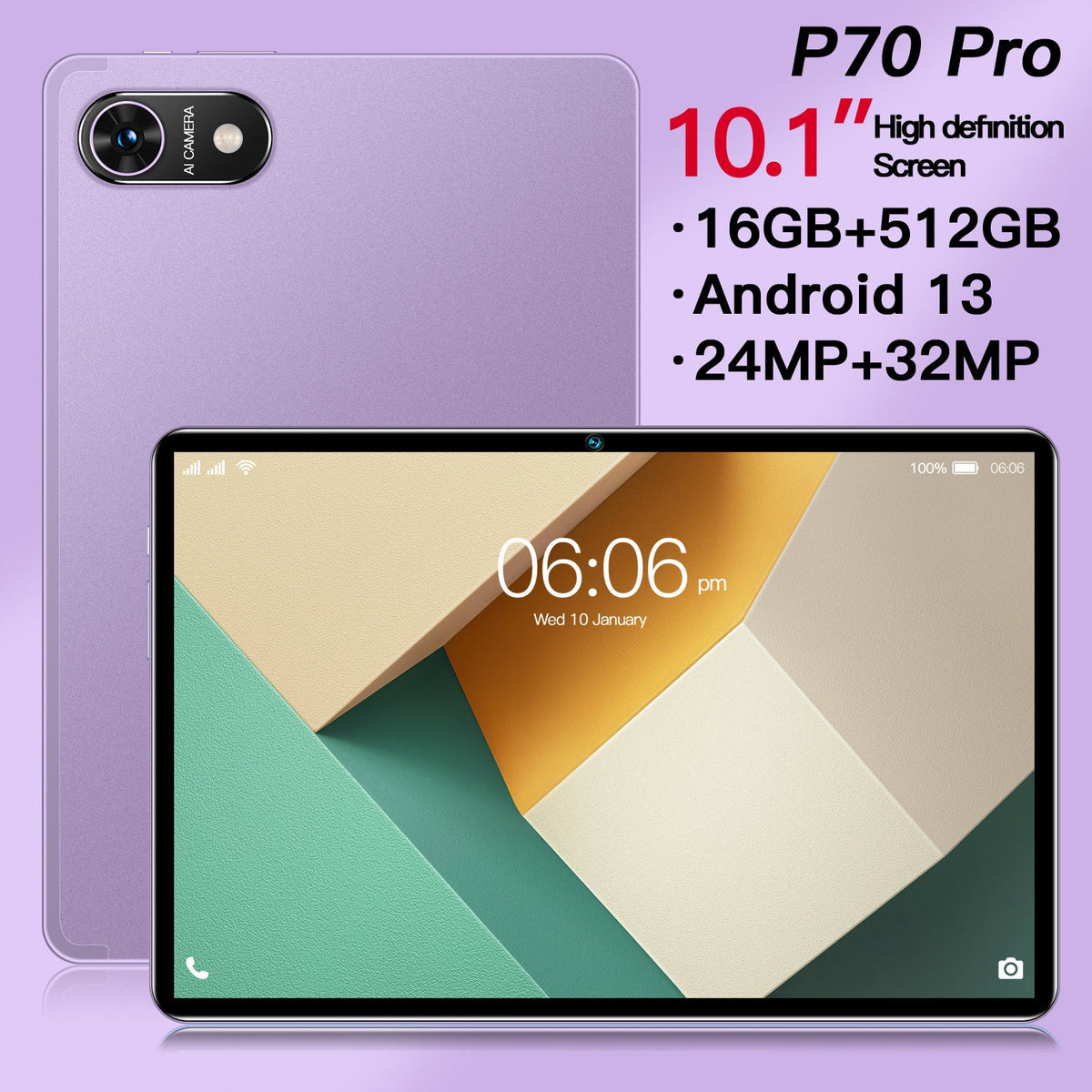 Portable And Minimalist Home Tablet Computer