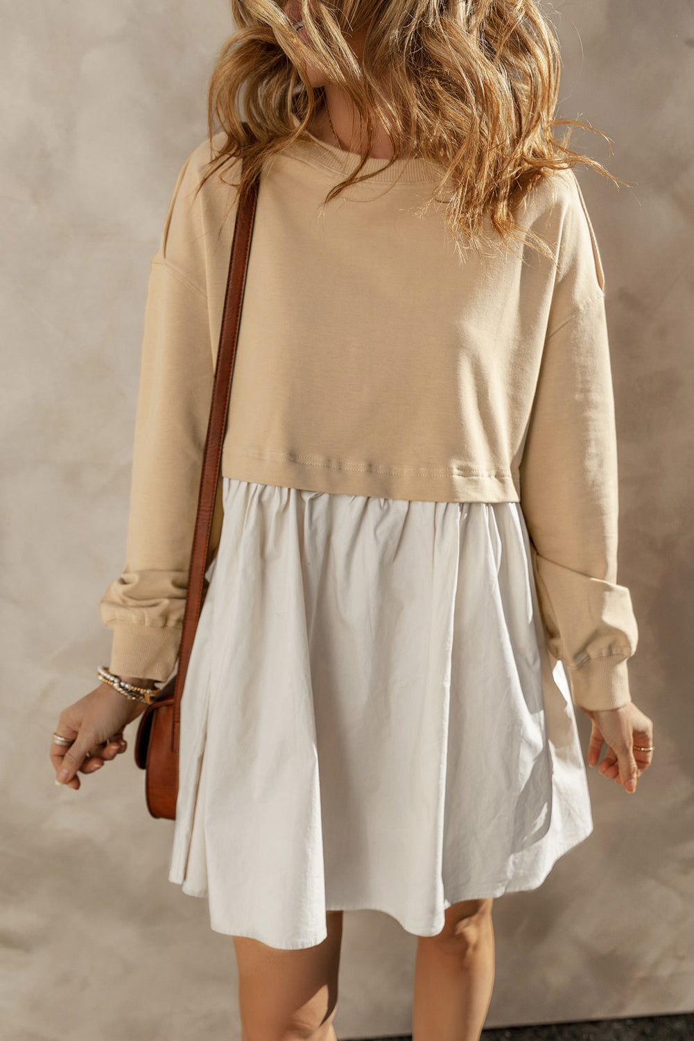 Classic Long Sleeve Mini Dress