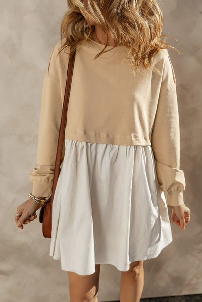 Classic Long Sleeve Mini Dress