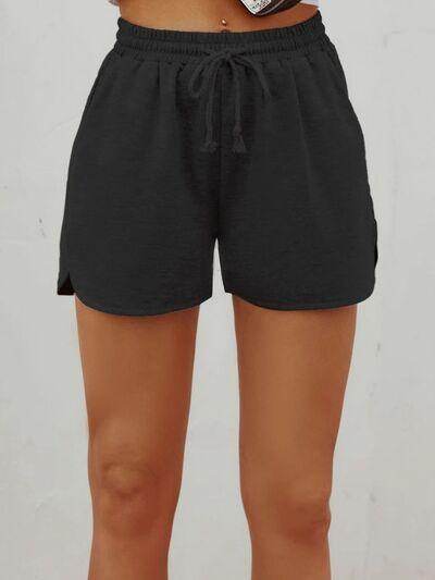 Comfortable Drawstring Shorts with Pockets for Women