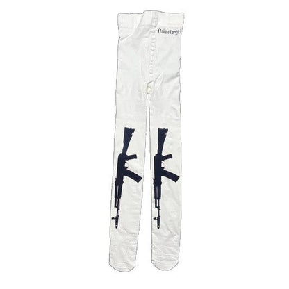 Printed For Women Sweet And Edgy Japanese-style Pantyhose All-season JK-style Socks