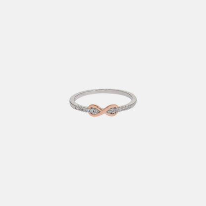 Zircon 925 Sterling Silver Ring for Elegant Style and Shine