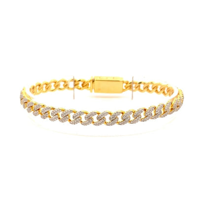 BIBELOT 6MM  925 Silver Cuban Bracelet | 9221722