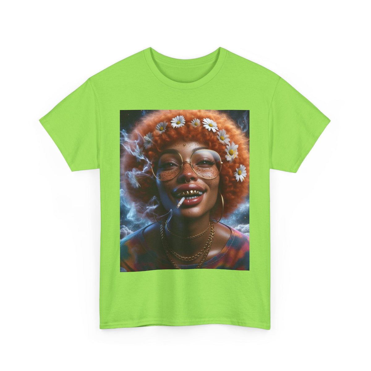 “Hella Trippy” Cotton Graphic Tee