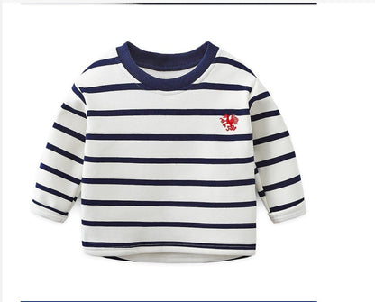 Striped Black And White Pullover Children&