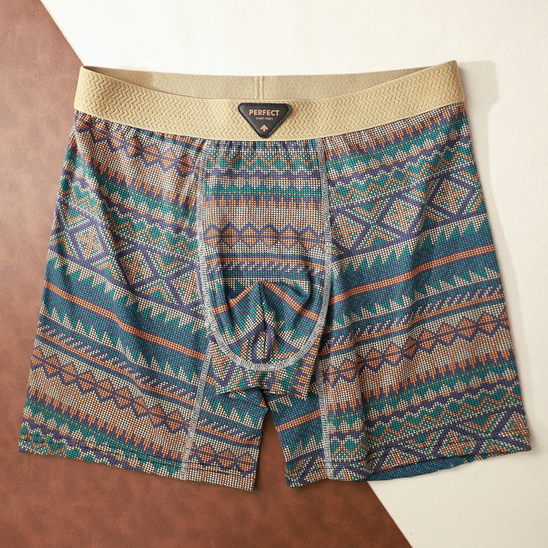 Retro Ethnic Style Men&