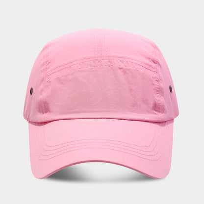 Quick-drying Baseball Cap Korean Style Simple Plain Dome Peaked Cap
