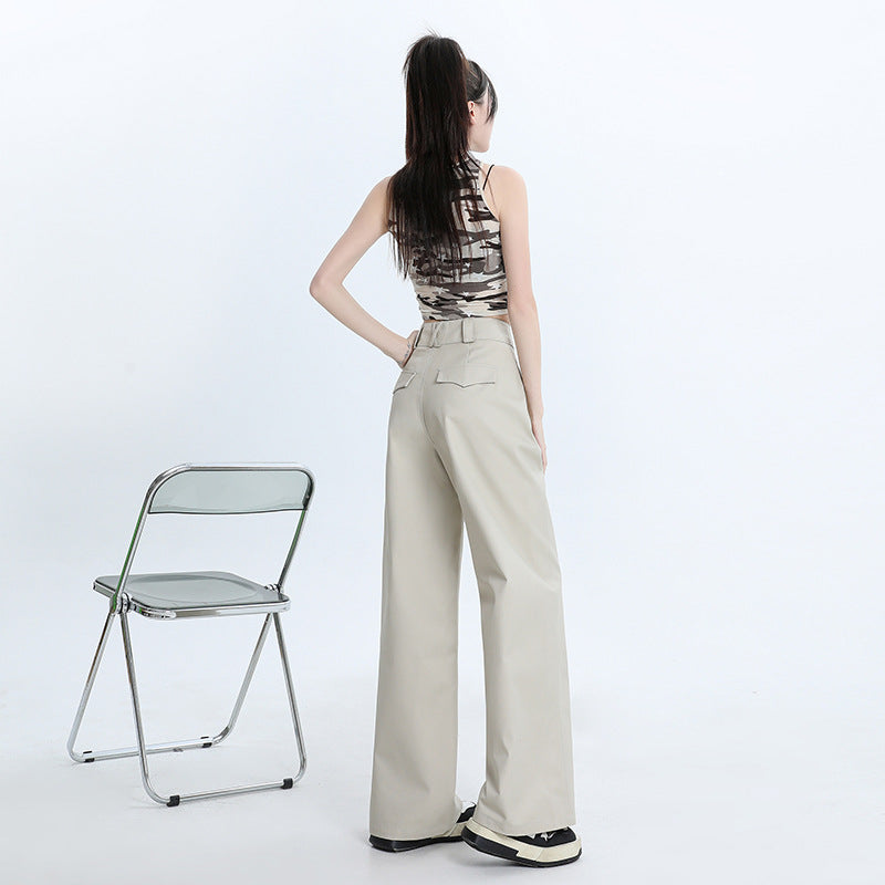 Fashion Personality Wide-leg Casual Pants Women