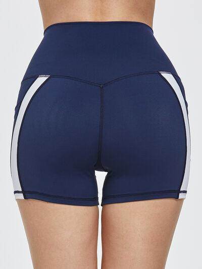 High Waist Active Shorts for Women with Stretch Comfort