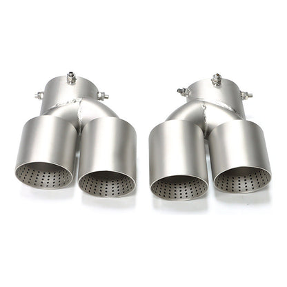 Car Modification Stainless Steel Carbon Fiber Exhaust Pipe
