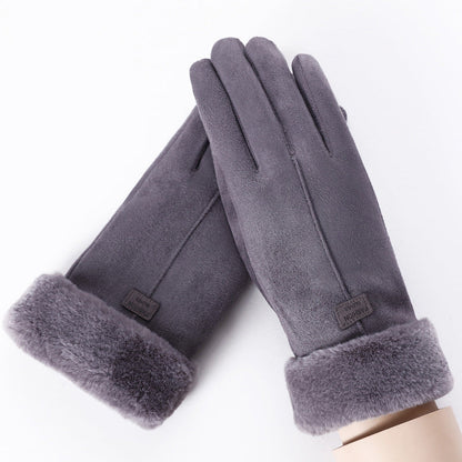 Touchscreen Compatible Thermal Gloves For Women Cyclists