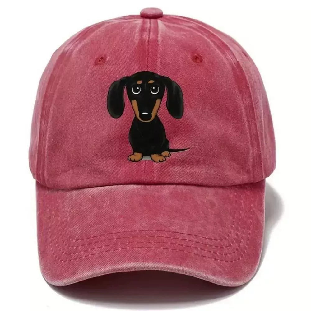 Dog Washed Baseball Cap