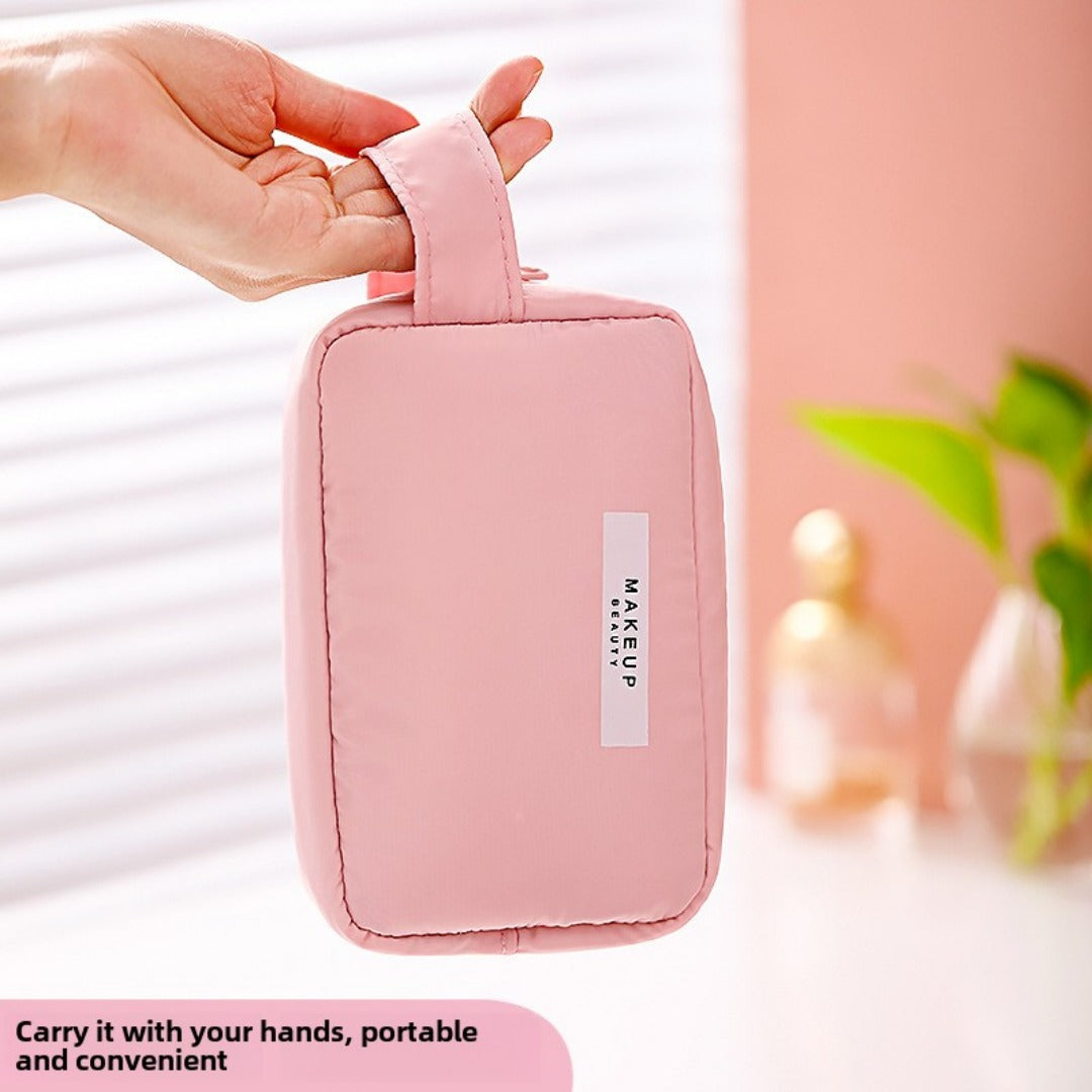 Cosmetic bag, storage bag outdoor portable, large capacity waterproof toilet bag, makeup bag with compartments,