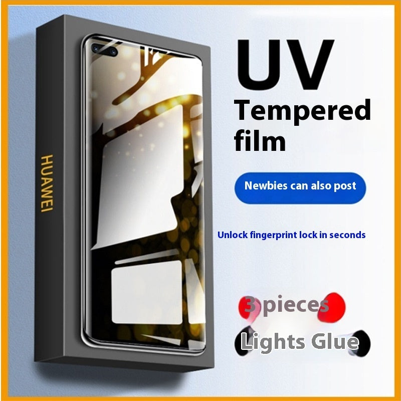 Tempered UV Full Glue Light Curing Film