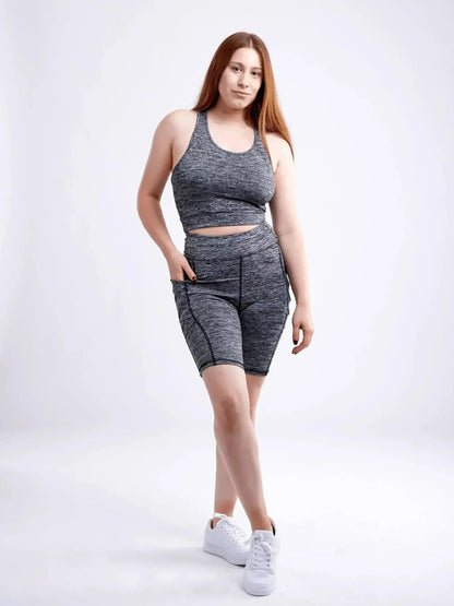 Racerback Training Crop Tank – Lightweight &amp; Breathable for Workouts