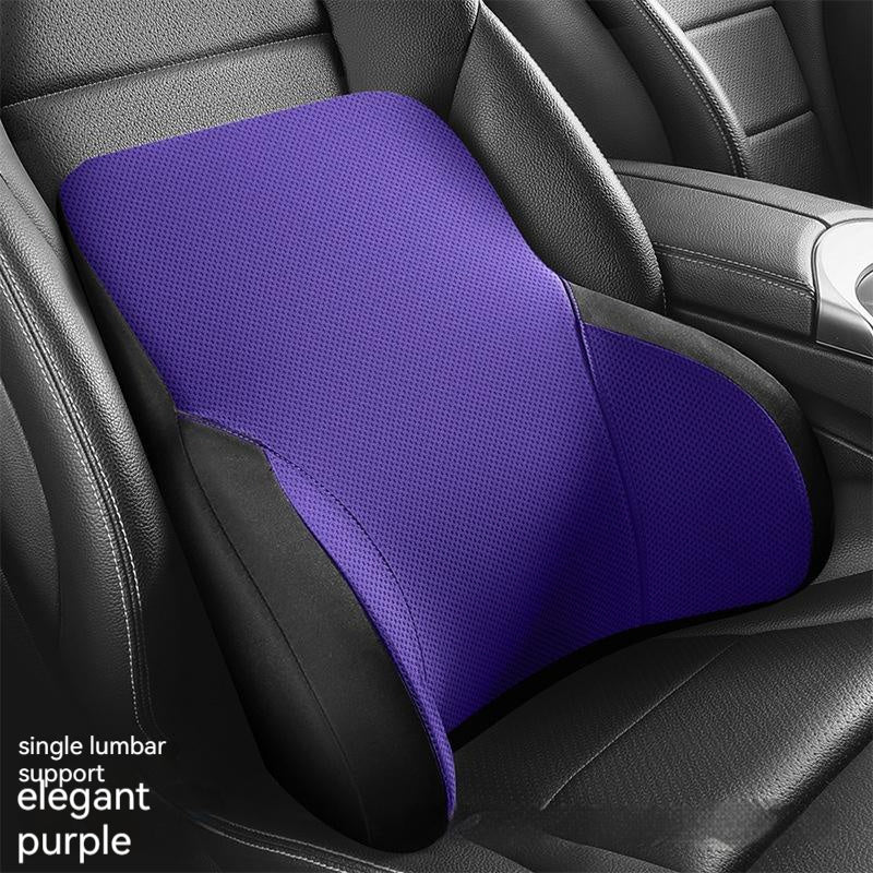 Memory Foam Three-dimensional Hydrophobic Lumbar Support Pillow Oil-proof Light Luxury Comfortable Breathable Car Automotive Headrest