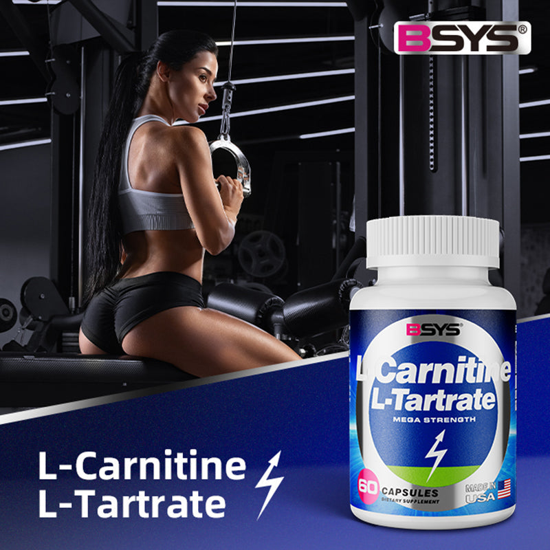 BSYS L-Carnitine L-Tartrate 60&