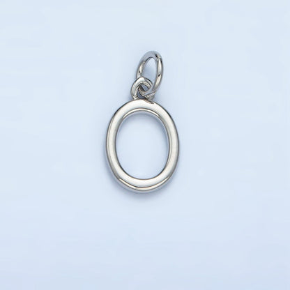 16K Gold Filled Greek Alphabet Personalized Charm in Gold &amp; Silver | A1271 - A1294