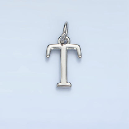 16K Gold Filled Greek Alphabet Personalized Charm in Gold &amp; Silver | A1271 - A1294