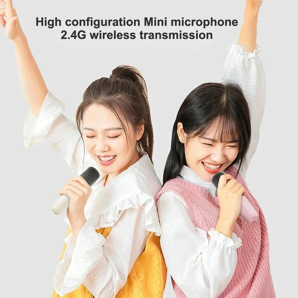 Professional Singing Bluetooth $peaker ColumnSpeaker High-end Ktv Karaoke Microphone Bluetooth Audio Wireless Mic