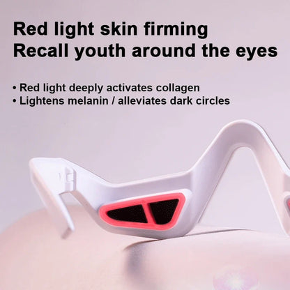 Portable Professional 3D Eye Massager for Adults with 4 Therapy Modes Rechargeable Battery Skin Brightening Eye Care Device