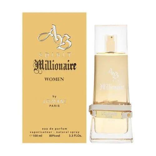 AB Spirit Millionaire By Lomani For Women 3.3oz EDP Spray