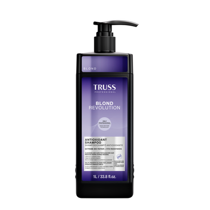 Truss Blond Revolution Pro Antioxidant Shampoo 33.8 oz (1 L)