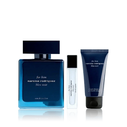 Bleu Noir By Narciso Rodriguez For Him 3.4oz 3pc Gift Set Spray