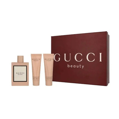 Bloom By Gucci For Women 3.3oz EDP 3pc Gift Set Spray
