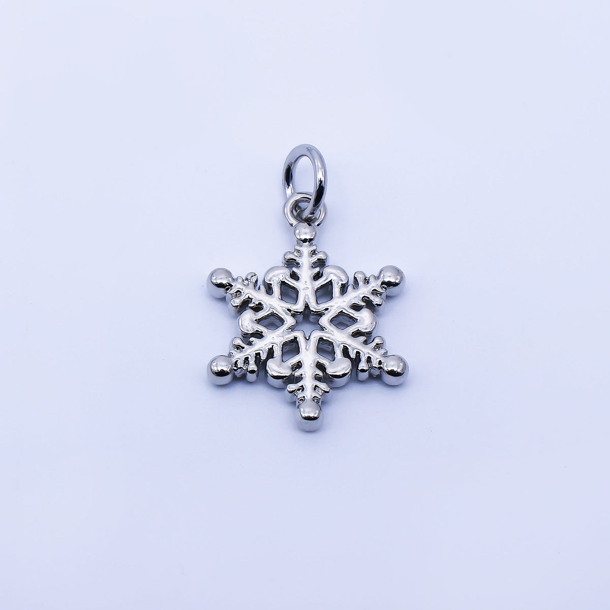 24K Gold Filled 17mm Snowdrop Minimalist Charm in Gold &amp; Silver | C937