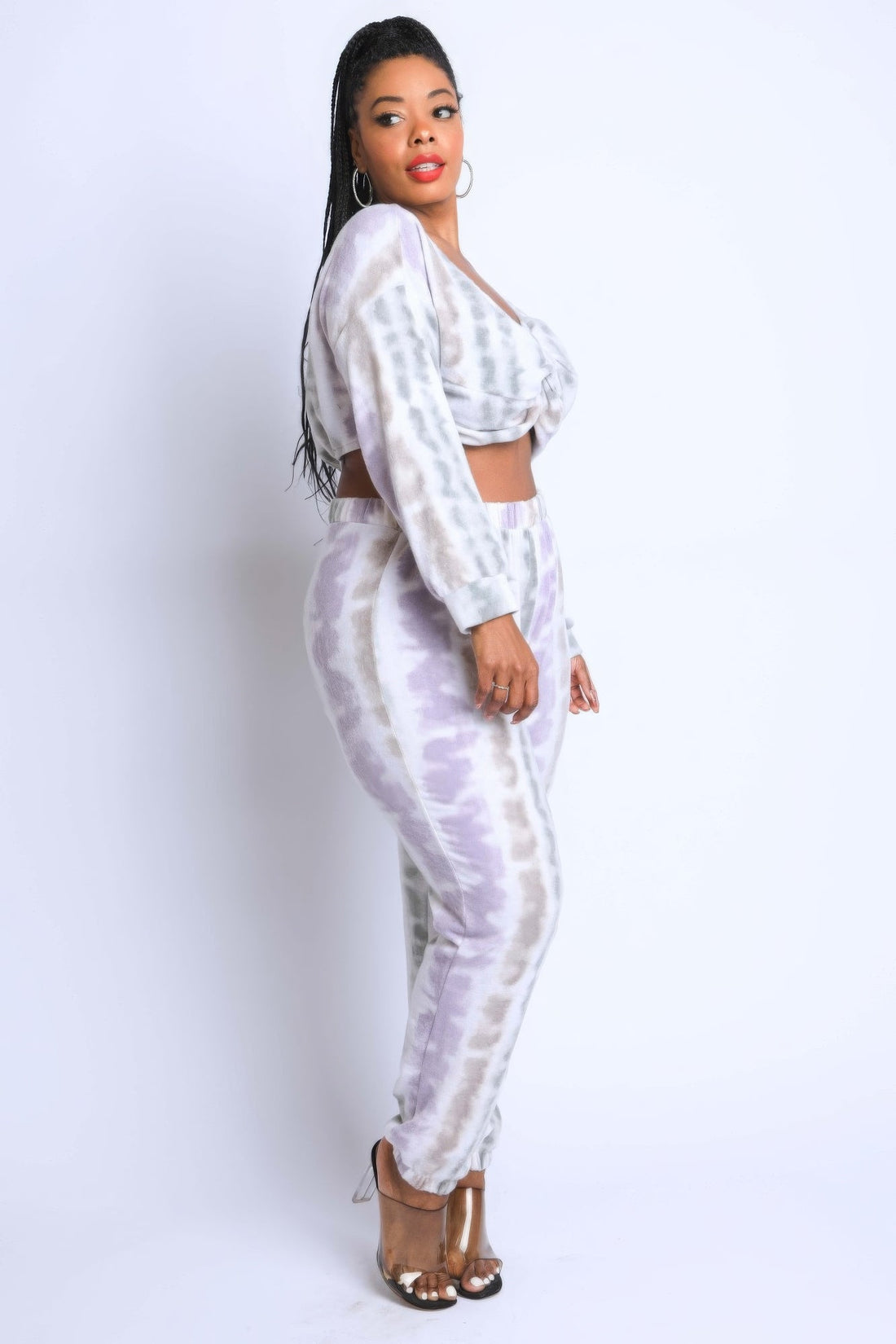 “On Clouds” Off Shoulder Set