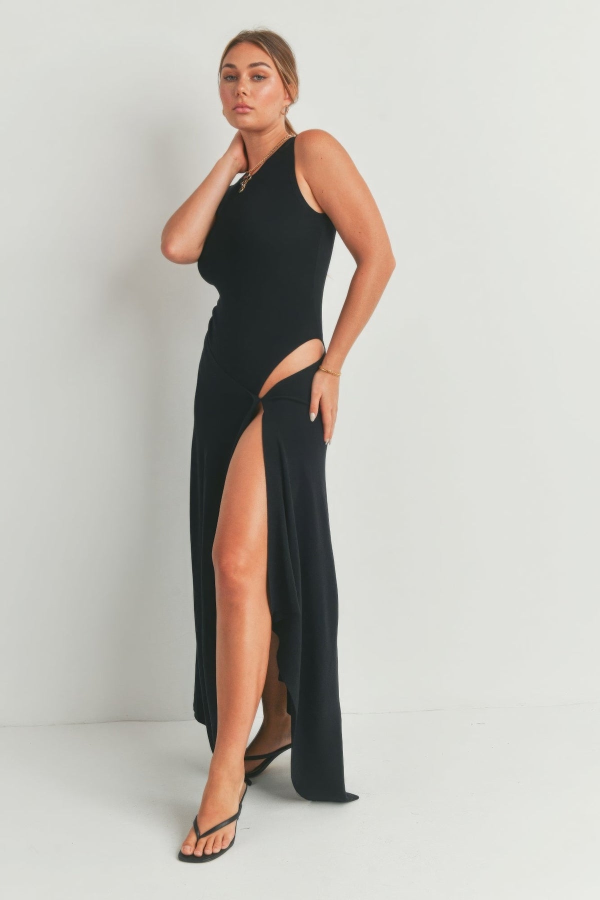 “Seeing Flares” Maxi Dress