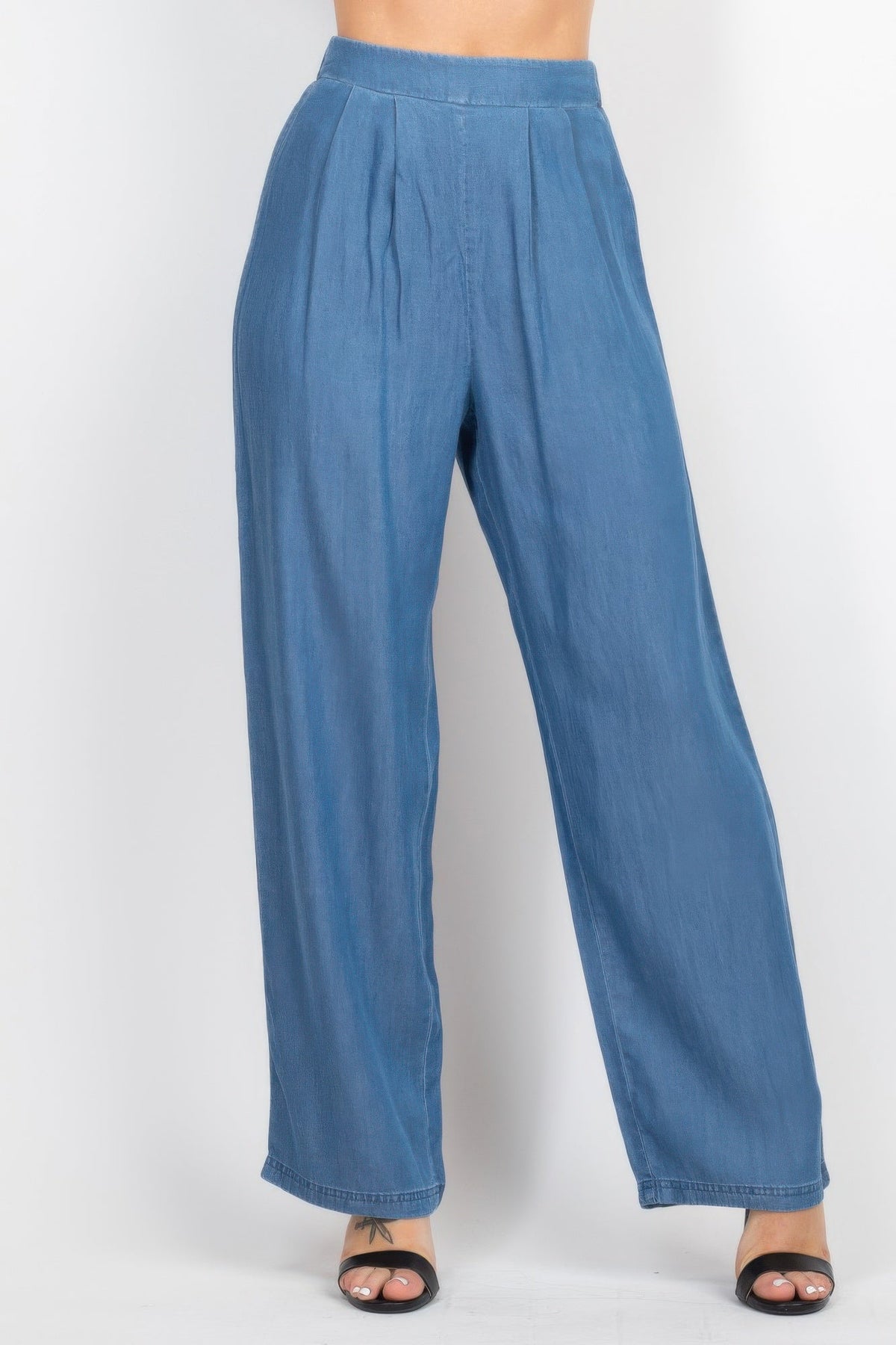 Tube Tied Top &amp; Wide Pants Set