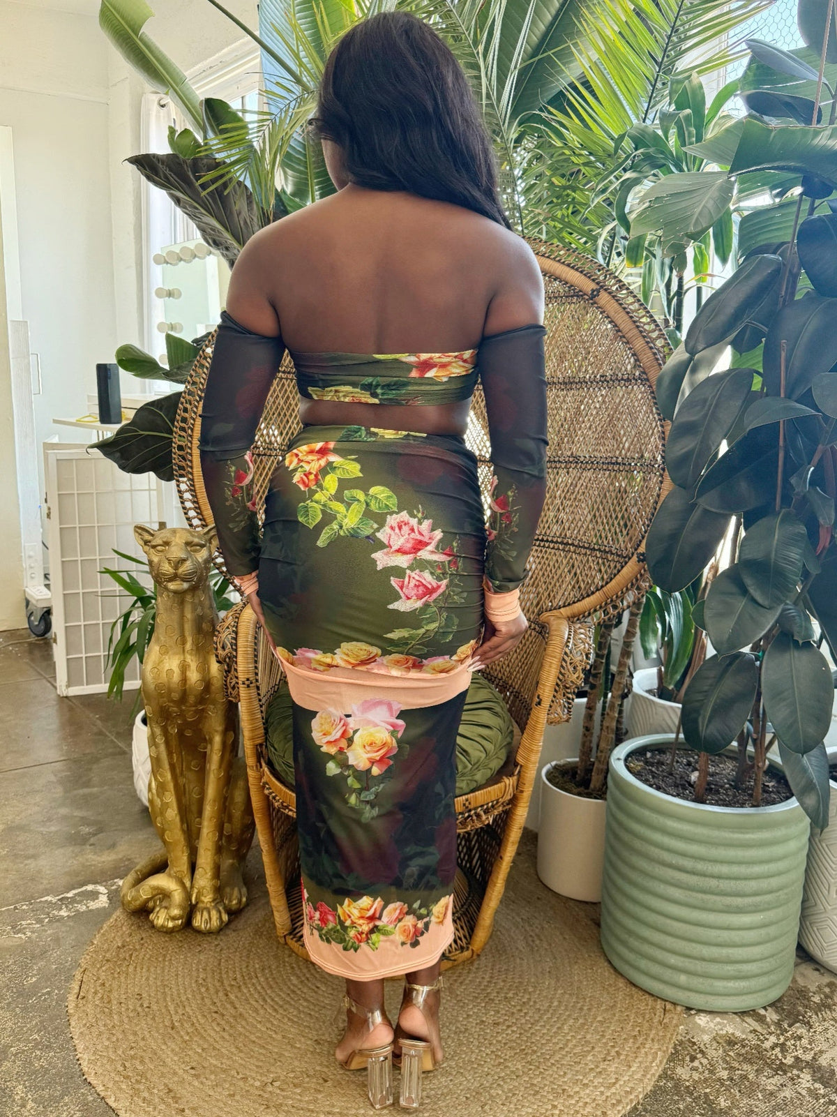 Eden Rose Mesh Set
